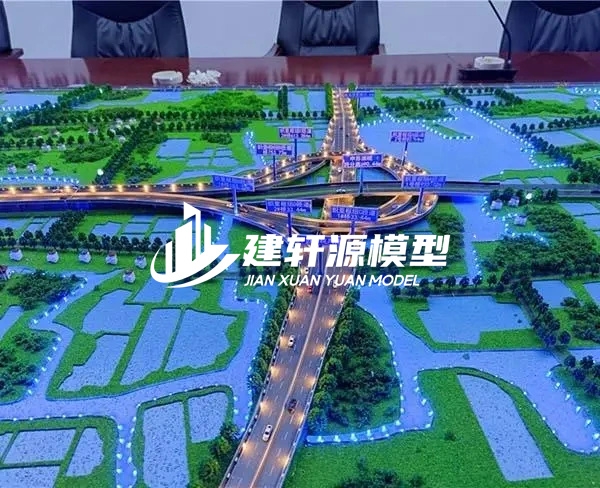 晴隆高速公路沙盘定制